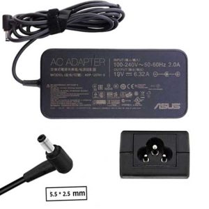 PA-1121-28, ASUS 120W-19V 6.3A, 5.5*2.5mm tip Ac Adapter