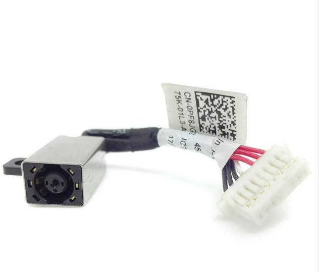 Dell Inspiron 13-5368, 7368, 15-5568, 7558, 0PF8JG DC Power Jack