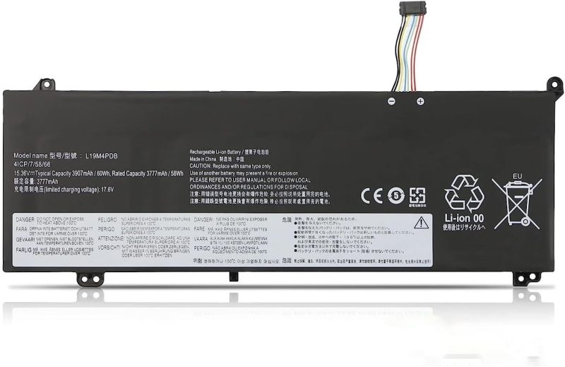 L19C4PD4, Lenovo ThinkBook 14s Yoga,ThinkBook 14 G2 Battery