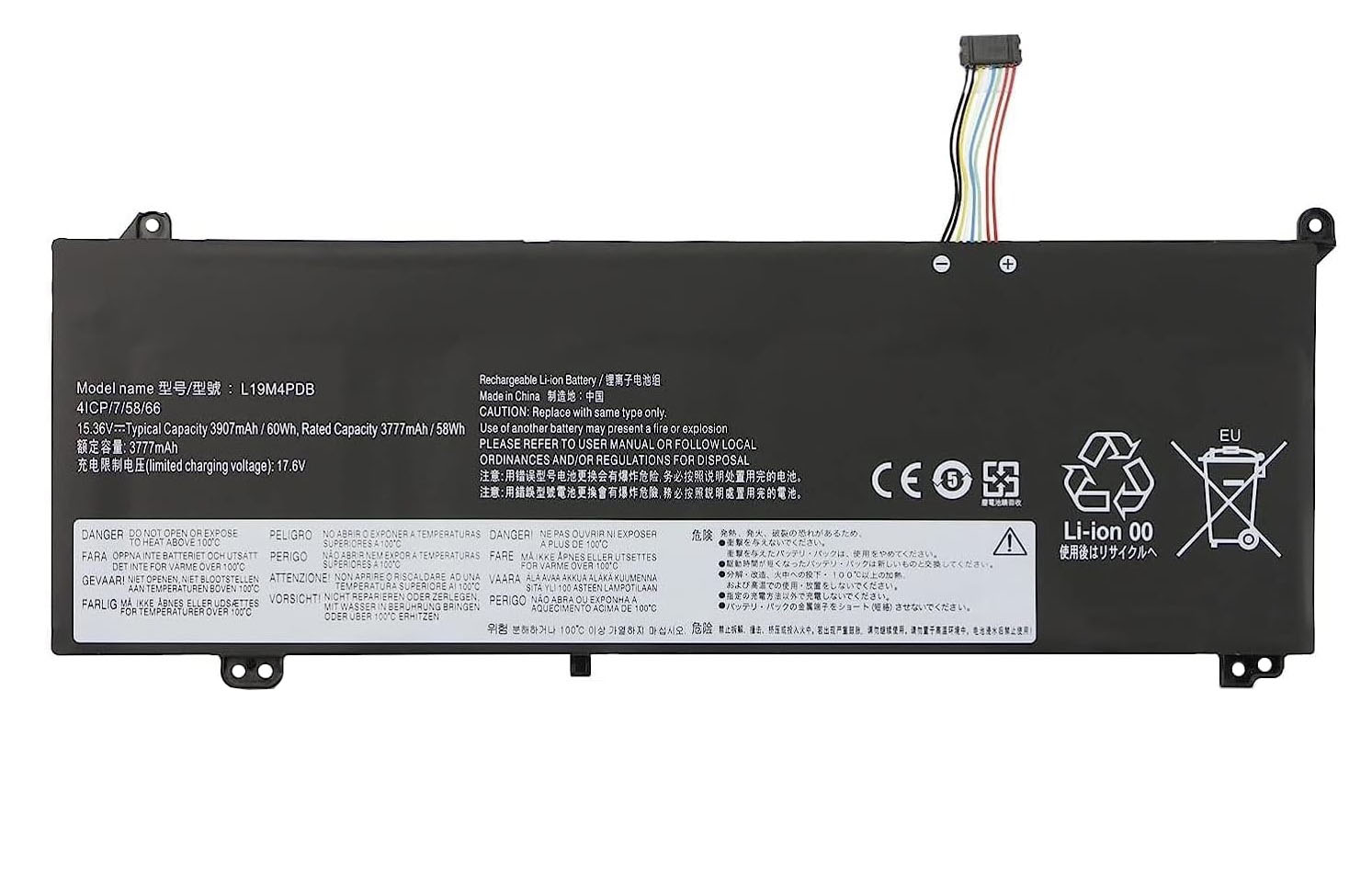 L19C4PDB, SB10Z21205, Lenovo ThinkBook 14 G2 ITL (20VD), 14s Yoga ITL Battery