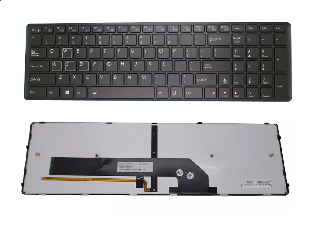 Gigabyte P37K laptop keyboard BACKLIT