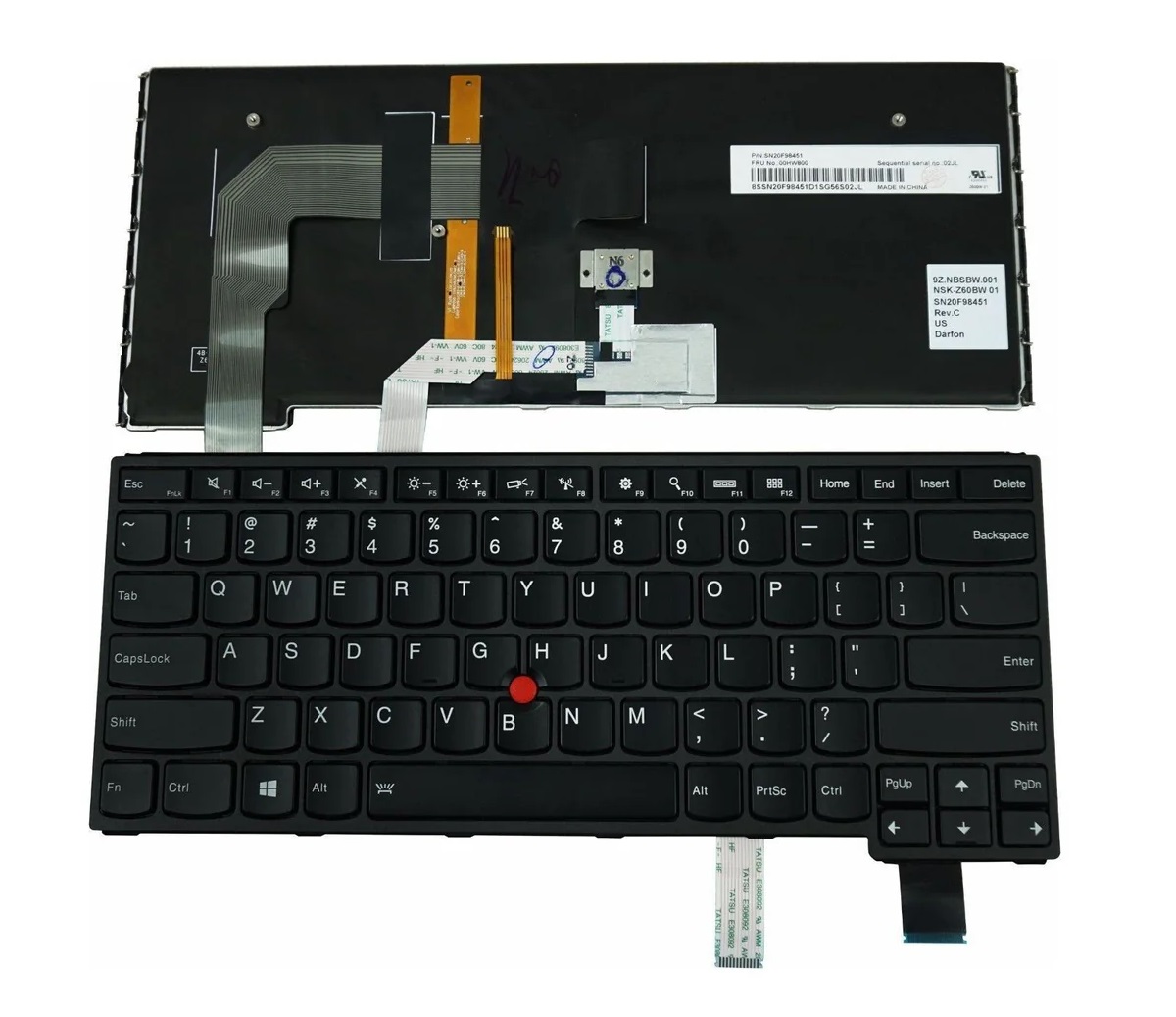 Lenovo ThinkPad P40 Yoga (20GQ/20GR) keyboard